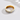 Jewelry wholesale Wholesale Two-Tone Groove Cubic Zirconia Minimalist 304 Stainless Steel Band Ring – 14K Gold Plated, Waterproof