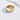 Jewelry wholesale Wholesale Heartbeat Trendy 304 Stainless Steel Band Ring – 14K Gold Plated, Waterproof