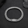 Jewelry wholesale Wholesale Cubic Zirconia Hip Hop Cuban Link Luxury Link Chain Bracelet 7in,8in,9in