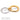 Jewelry wholesale Wholesale Two-Tone Stacked Cubic Zirconia Trendy 304 Stainless Steel  Ring–18K Gold Plated, Waterproof
