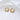 Jewelry wholesale Wholesale Beads Minimalist 304 Stainless Steel Hoop Earrings-18K Gold Plated, Waterproof