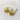 Wholesale Wrinkle Elegant 304 Stainless Steel Stud Earrings-18K Gold Plated, Waterproof