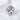 Jewelry wholesale Moissanite 1CT/2CT D/VVS1 Round-Cut Pavé Shoulder Solitaire Square-Top Men’s Ring – 18K White Gold Vermeil on 925 Silver, GRA Certified