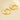 Jewelry wholesale Wholesale Wave U Shaped Trendy 304 Stainless Steel Hoop Earrings-18K Gold Plated, Waterproof