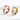 Jewelry wholesale Wholesale Double Row Cubic Zirconia Gorgeous 304 Stainless Steel Ring, Waterproof