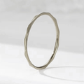 Jewelry wholesale Wholesale Rhombus Band Dainty 304 Stainless Steel Ring, Waterproof