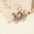 Jewelry wholesale Wholesale Tapered Trendy 304 Stainless Steel Stud Earrings, Waterproof