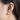 Wholesale Water Drop Lovely 304 Stainless Steel Stud Earrings-18K Gold Plated, Waterproof