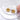 Jewelry wholesale Wholesale Flower Elegant 304 Stainless Steel Stud Earrings-18K Gold Plated, Waterproof