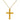 Diamond Cross Pendant Stainless Steel Necklace