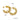 Jewelry wholesale Wholesale Hollowed Elegant 304 Stainless Steel Hoop Earrings-18K Gold Plated, Waterproof