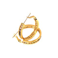 Wholesale Colorful Cubic Zirconia Trendy 304 Stainless Steel Earrings-18K Gold Plated, Waterproof