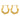 Wholesale Twisted Trendy 304 Stainless Steel Hoop Earrings-18K Gold Plated, Waterproof