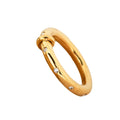 Jewelry wholesale Wholesale Minimalist Cubic Zirconia 304 Stainless Steel Ring – 18K Gold Plated, Waterproof