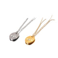 Wholesale Sun Cubic Zirconia 304 Stainless Steel Pendant Necklace – 18K Gold Plated, Chain 15.75in + 2.36in, Waterproof