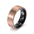 Wholesale Smart Titanium Steel Health Ring – Waterproof Blood Pressure / SpO₂ / Sleep & Activity Tracking – Multifunction Black Tech Couple Ring