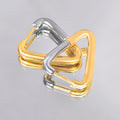 Wholesale Color-Block Trendy 304 Stainless Steel Earrings-18K Gold Plated, Waterproof