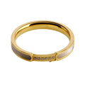 Jewelry wholesale Wholesale Inlay Cubic Zirconia Minimalist 304 Stainless Steel Band Ring  – 18K Gold Plated , Waterproof