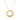 Vintage Zirconia Round Pendant Stainless Steel Necklace