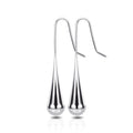 Jewelry wholesale Wholesale Hook Water Drop Trendy 304 Stainless Steel Drop Earrings-Waterproof