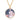 Jewelry wholesale Wholesale Large Round Photo Pendant Cubic Zirconia Hip Hop Necklace,Chain 24in