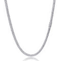 Jewelry wholesale Wholesale Cubic Zircon Hip Hop Cuban Necklace 16in,18in,22in24in, Waterproof