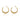 Wholesale Spring C Shape Elegant 304 Stainless Steel Hoop Earrings-18K Gold Plated, Waterproof
