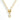 Pearl Chain Electroplated 18K Gold Letter Pendant Stainless Steel Necklace