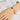 Jewelry wholesale Wholesale Roman Numeral Elegant 304 Stainless Steel Oval Link Bracelet – 14K Gold Plated, 8.19 in, Waterproof