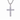 Jewelry wholesale Wholesale Cross Cubic Zirconia Hip Hop Pendant Necklace