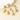 Jewelry wholesale Wholesale Beach Element Casual 304 Stainless Steel Stud Earrings – 14K Gold Plated, Waterproof