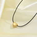 Jewelry wholesale Wholesale Heart & Teardrop Minimalist 304 Stainless Steel Pendant Necklace – 14K Gold Plated, Chain 17.72in, Waterproof