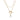 Double Pearl 18K Gold Stainless Steel Pendant Necklace