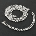 Jewelry wholesale Wholesale hip-hop necklace accessories - polished Cuban chain,7in-26in