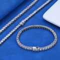 Jewelry wholesale Wholesale Cubic Zirconia Hip Hop Spring Tennis Chain Luxury Link Chain Bracelet 7in,8in,9in