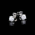 Jewelry wholesale Wholesale Hexagon Trendy Square Cubic Zirconia Stud Earrings