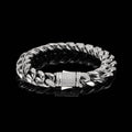 Jewelry wholesale Wholesale Hip Hop Cuban Link Bracelet, Iced Out Zircon Spring Clasp, Chain 7in,7.5in,8in,8.5in,9in