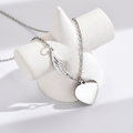 Jewelry wholesale Wholesale Wing & Matte Heart Exquisite 304 Stainless Steel Pendant Necklace – 14K Gold Plated, Chain 17.32in + 1.97in, Waterproof