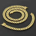 Jewelry wholesale Wholesale hip-hop necklace accessories - polished Cuban chain,7in-26in
