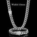 Jewelry wholesale Wholesale Classic 304 Stainless Steel Cuban Bracelet, Chain 7in,7.5in,8in,8.5in,9in,Waterproof