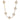 Jewelry wholesale Wholesale Four Leaf Clover Cubic Zirconia Trendy Tennis Necklace, Chain 16in,18in,20in,22in,24in