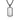 Classic Wholesale Fine Jewelry Stainless Steel Black Plated Ripple Pattern Geometric Shape Pendants For Necklaces Accessories WAN4 Jewelry