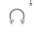Jewelry wholesale G23 Titanium Circular Barbell – Internal Thread (16G), ASTM F-136