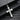 High Quality Punk Fashion Jewelry 316L Stainless Steel Zircon Star Pattern Cross Pendants For Necklaces Accessories PVD Pendant WAN4 Jewelry