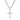 1.10 / 2.75 / 5.50 CTW · D/VVS1 Round-Cut Moissanite Cross Pendant — 11-Stone Four-Prong Line Setting, 18 K Yellow- or White-Gold Vermeil (2.5 µm) on S925 Silver, Chain Optional
