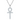 5 mm · D/VVS1 Moissanite Cross Pendant — 19-Stone Pavé, 18 K White- or Yellow-Gold-Plated 925 Silver, Chain Optional