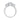 Jewelry wholesale Wholesale Moissanite D/VVS1 Round Cut Classic Three-Stone Halo Moissanite Ring - D Color VVS1, 925 Sterling Silver with 18K White Gold Vermeil, GRA Certified