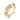 Jewelry wholesale Wholesale Moissanite D/VVS1 Pavé Crossover Twist Band – 18K Yellow Gold Vermeil on 925 Silver, GRA Certified