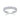 Jewelry wholesale Wholesale Moissanite D/VVS1  Pavé Half-Eternity Prong-Set Band – 18K White Gold Vermeil on 925 Silver，GRA Certified