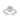 Jewelry wholesale Wholesale Moissanite D/VVS1 Oval Cut Four-Prong Halo Pavé Engagement Ring – 18K White Gold Vermeil on 925 Silver, GRA Certified